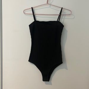 Black Bodysuit Tank